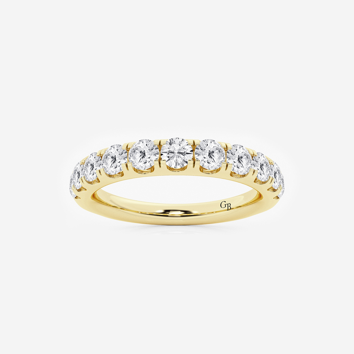 1 ctw Round Lab Grown Diamond Eleven-Stone Wedding Band