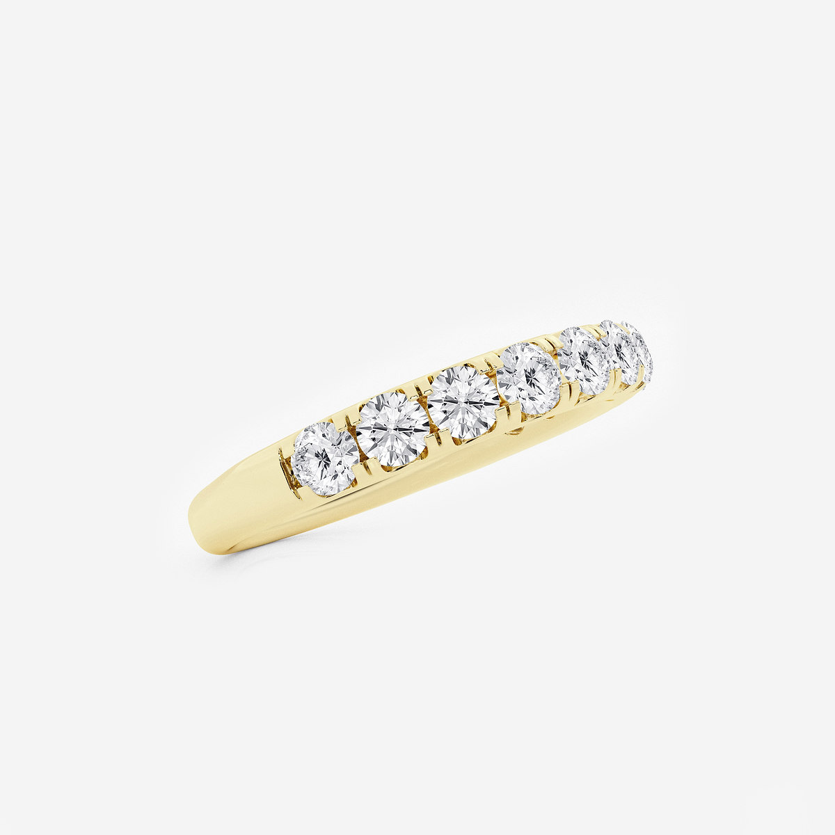 Additional Image 1 for  1 ctw Round Lab Grown Diamond Eleven-Stone Wedding Band