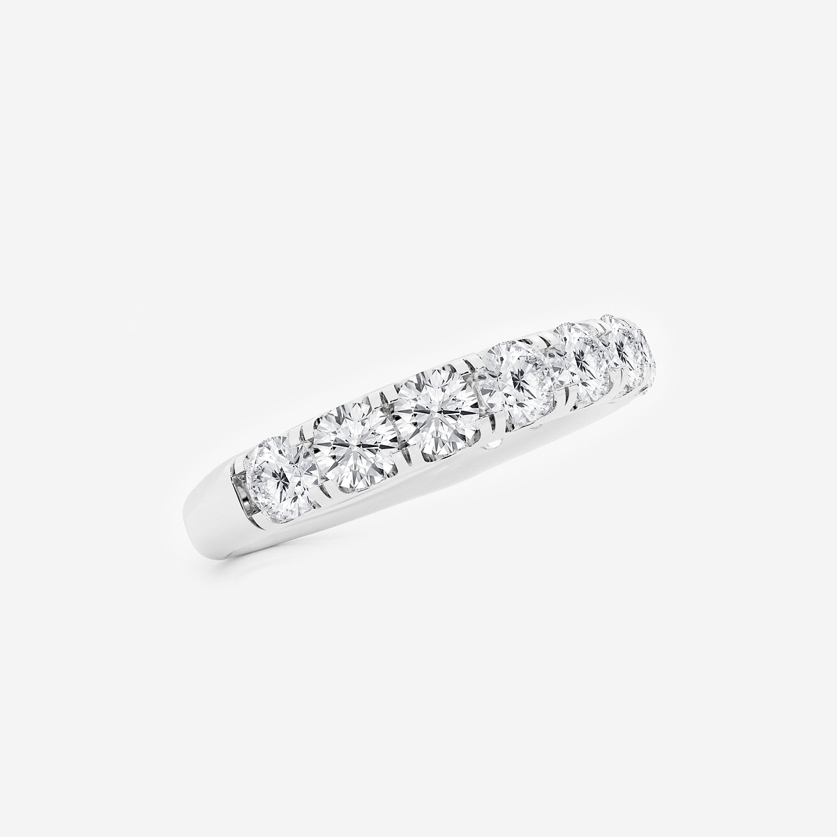 Additional Image 1 for  1 1/2 ctw Round Lab Grown Diamond Eleven-Stone Wedding Band