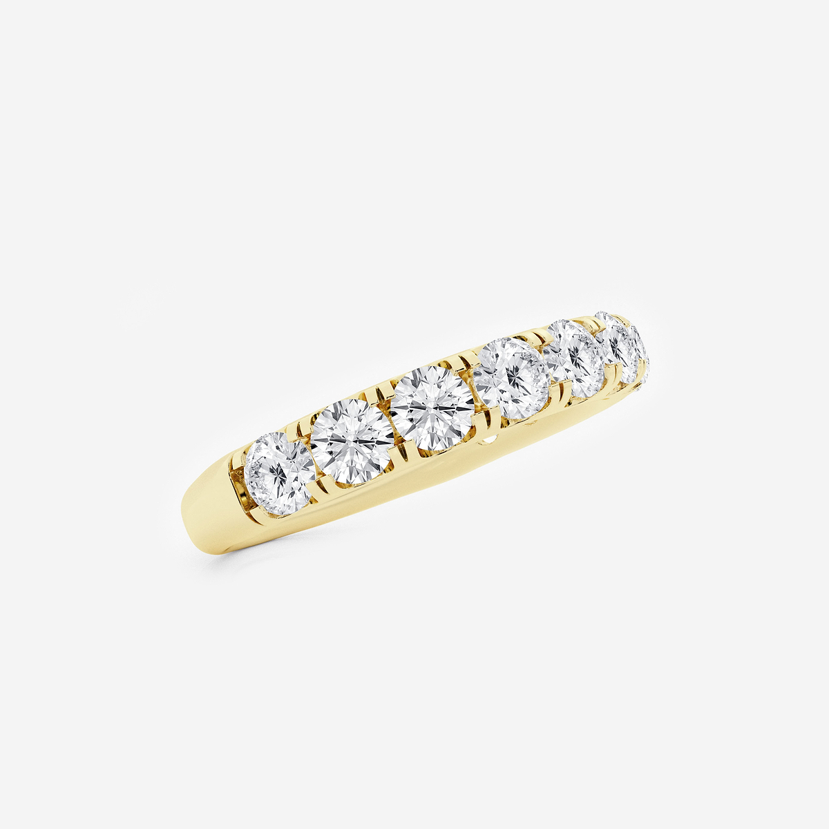 Additional Image 1 for  1 1/2 ctw Round Lab Grown Diamond Eleven-Stone Wedding Band