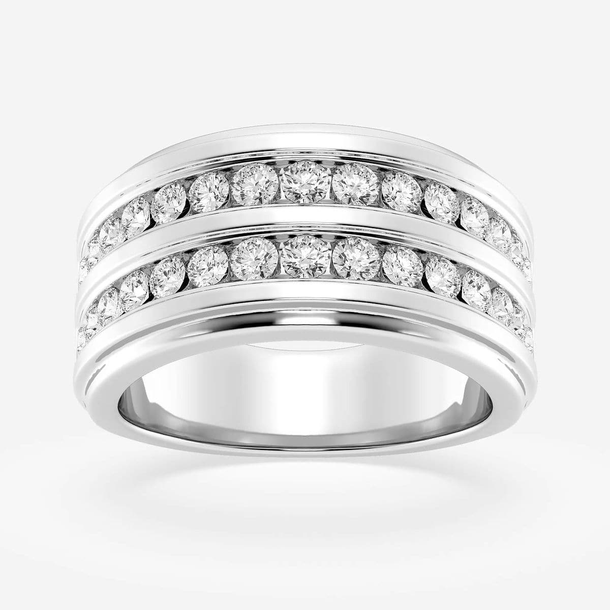 Double wedding band set shops