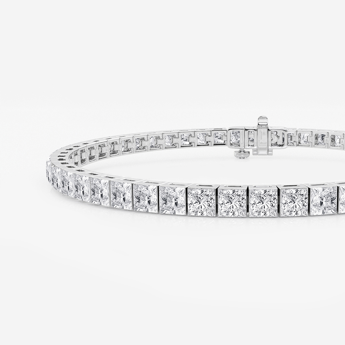 Additional Image 1 for  Boundless Cube Eternity Bracelet
