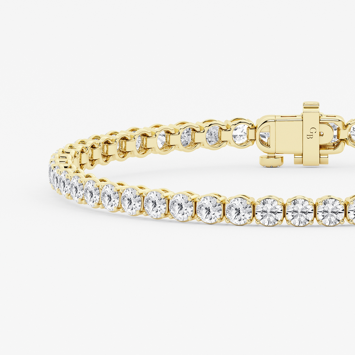 Additional Image 1 for  5 ctw Round Lab Grown Diamond Petite Tennis Bracelet - 7 Inches