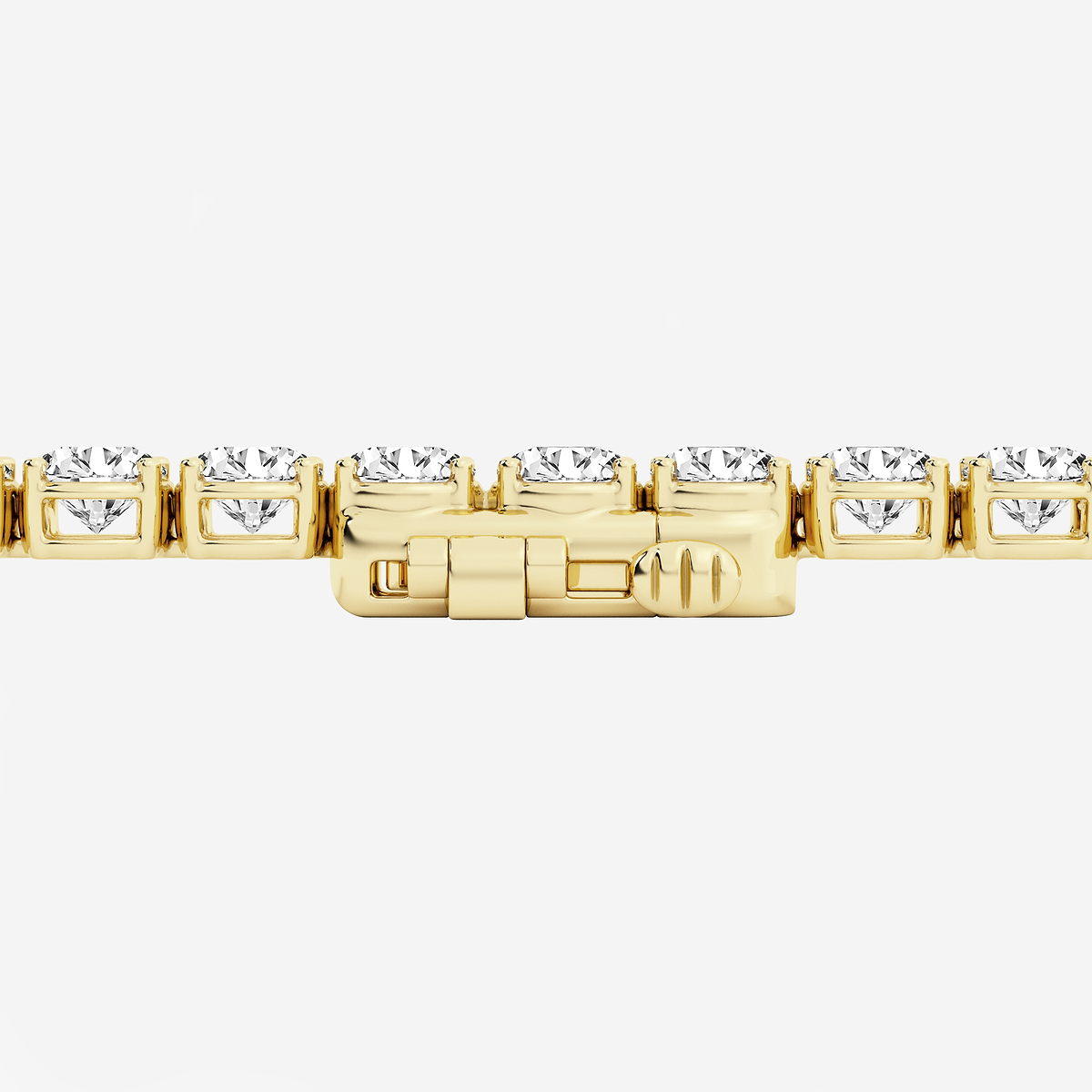 Additional Image 2 for  7 ctw Round Lab Grown Diamond Petite Tennis Bracelet - 8 Inches