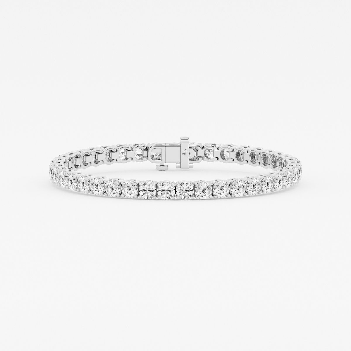 10 ctw Round Lab Grown Diamond Petite Tennis Bracelet - 7 Inches