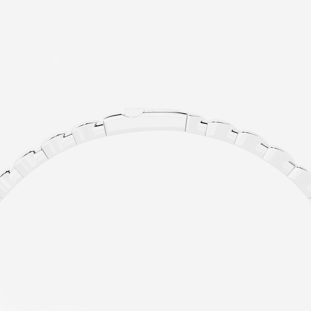 3 1/2 ctw Pear Lab Grown Diamond Flex Bangle Bracelet - 7 Inches Platinum, FG, VS2+