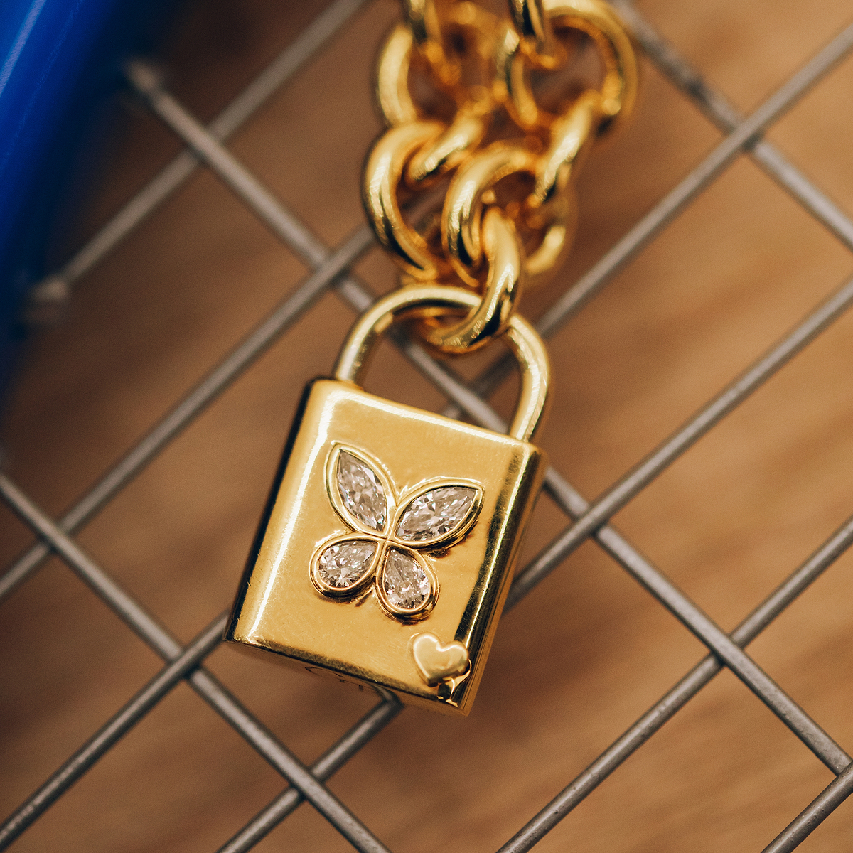 1 ctw Multi-Shape Lab Grown Diamond Butterfly Lock Bracelet