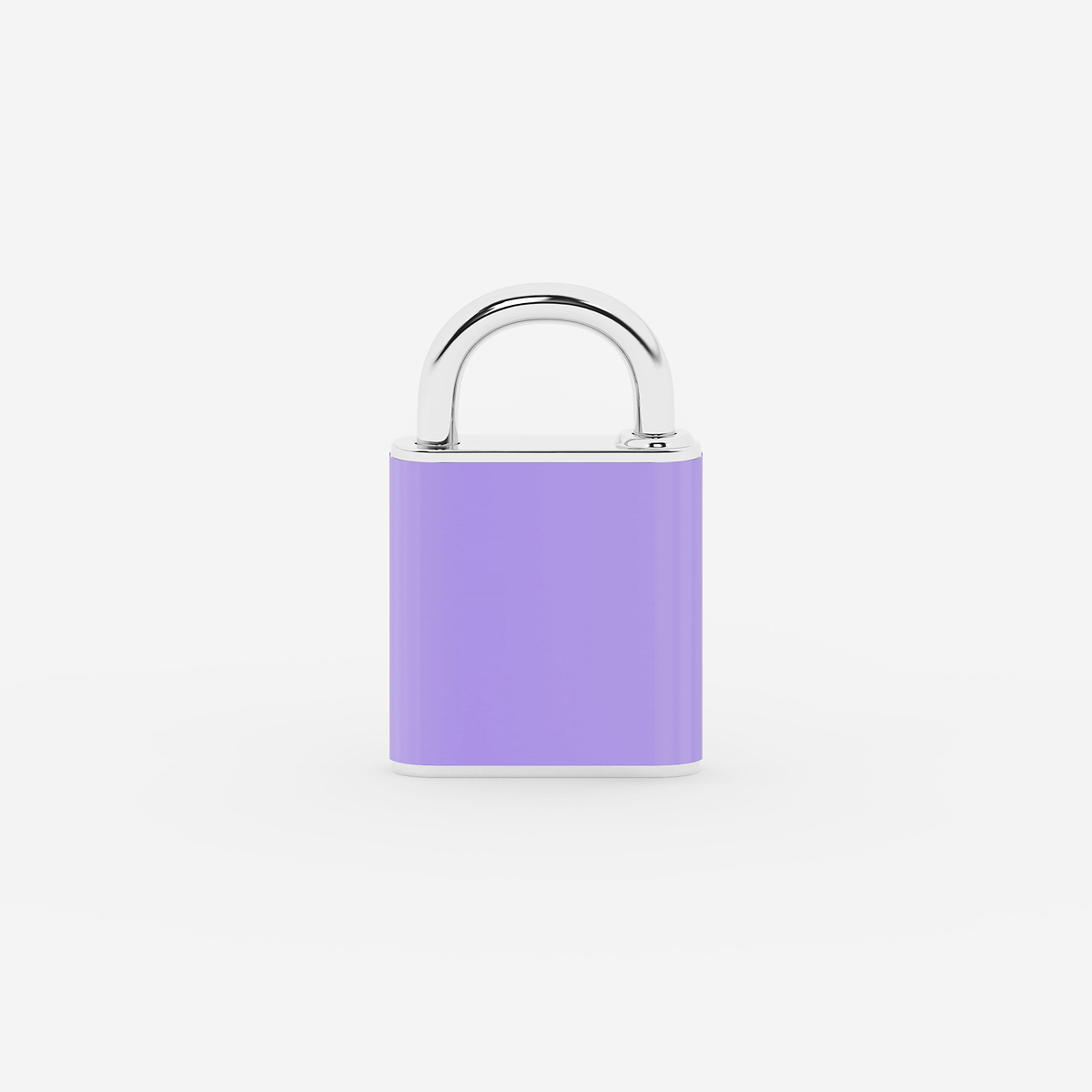 Additional Image 2 for  1/4 ctw Round Lab Grown Diamond Heart Design Lock Bracelet with Lavender Ceramic