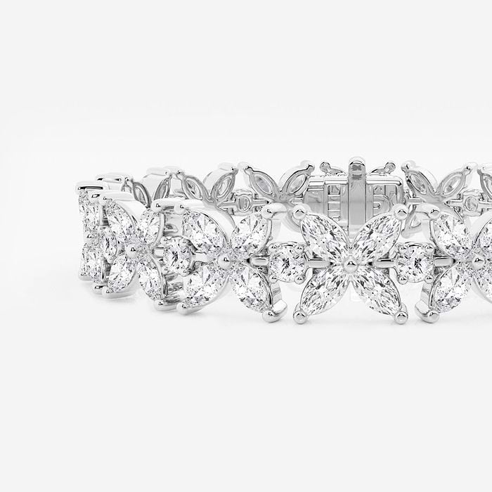 Marquise and Round XO Fashion Bracelet