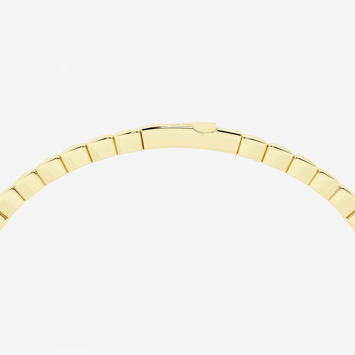 Additional Image 2 for  3 1/2 ctw Oval Lab Grown Diamond Flex Bangle Bracelet - 7 Inches