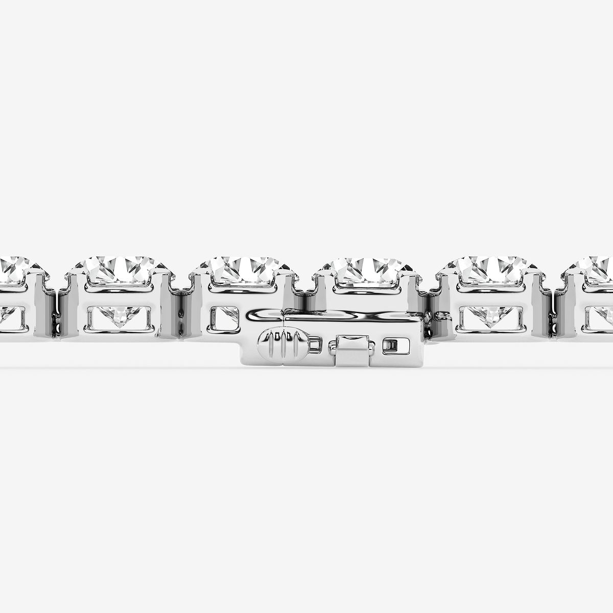 Additional Image 1 for  25 ctw Round Lab Grown Diamond Four Prong Tennis Bracelet -7 Inches