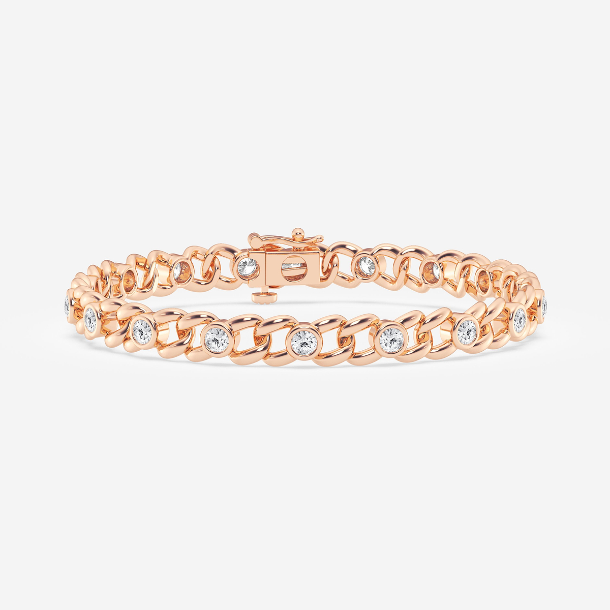 2 ctw Round Lab Grown Diamond  Bracelet - 7 Inches