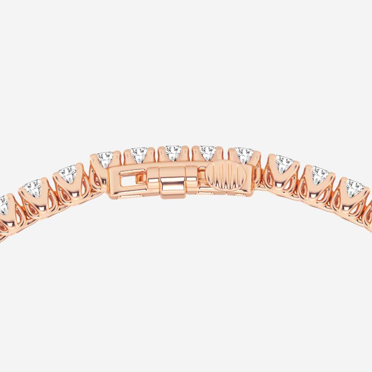 Additional Image 2 for  9 ctw Oval Lab Grown Diamond Tennis Bracelet - 7 Inches