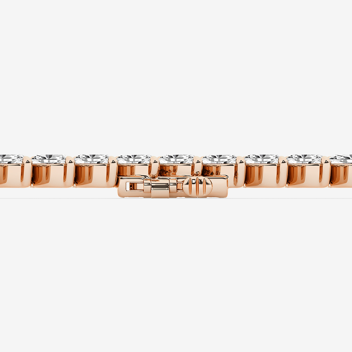 Additional Image 2 for  25 ctw Marquise Lab Grown Diamond Diagonal Tennis Bracelet - 6 Inches