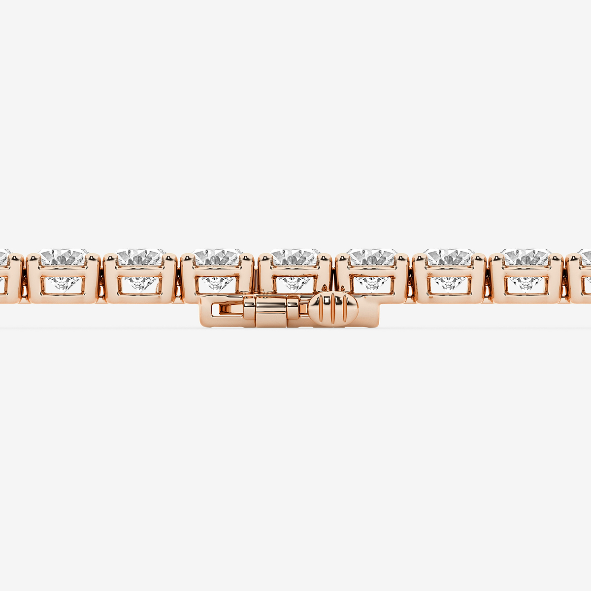 Additional Image 2 for  20 ctw Oval Lab Grown Diamond Tennis Bracelet - 6 Inches