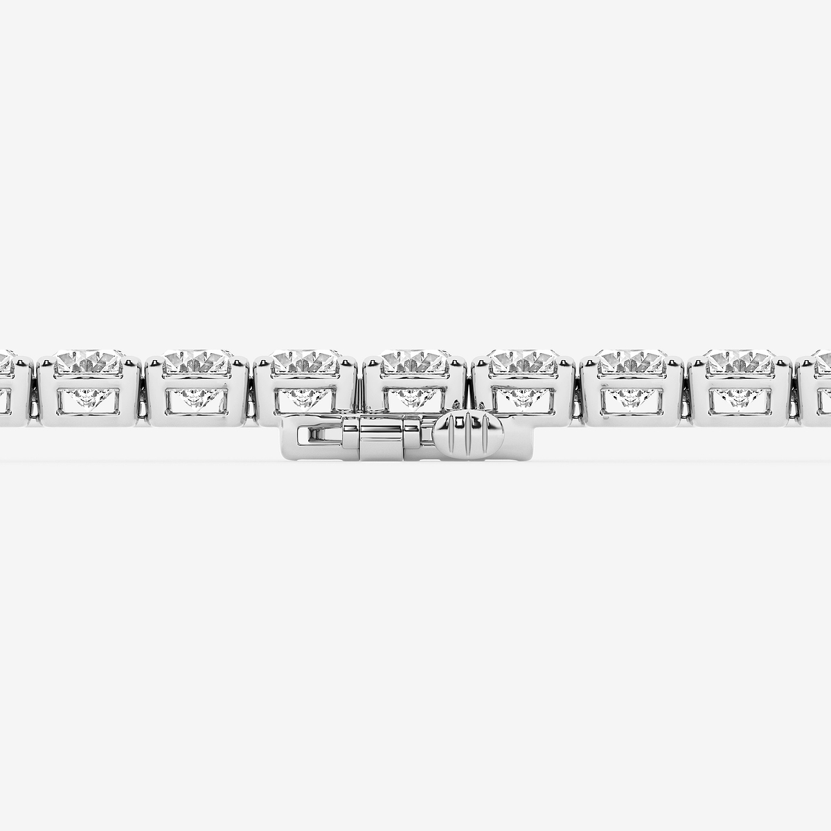Additional Image 2 for  15 ctw Oval Lab Grown Diamond Tennis Bracelet - 7 Inches