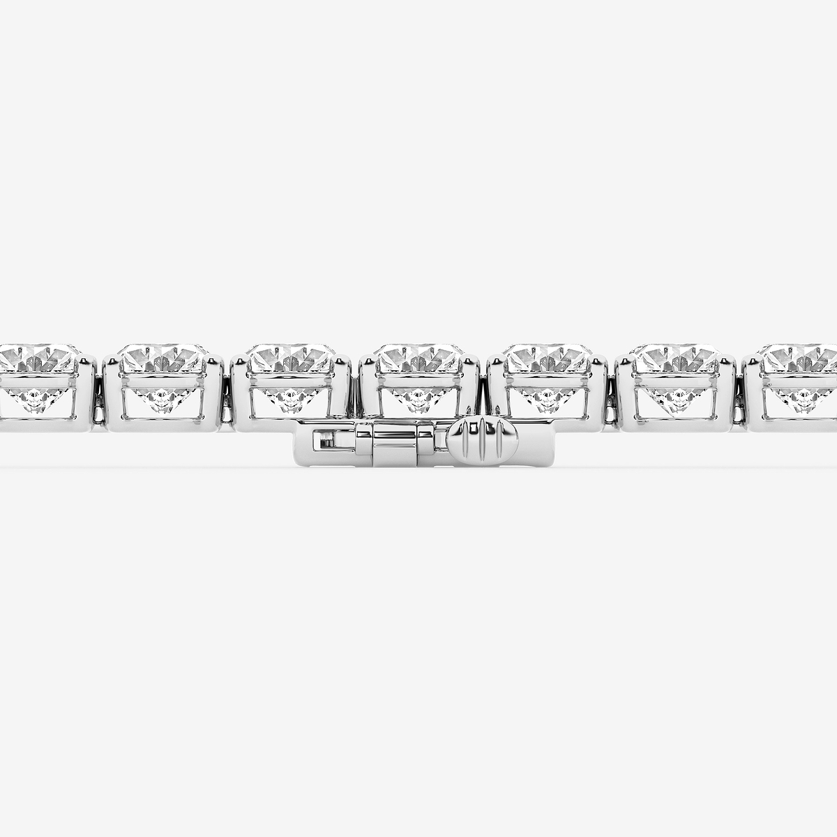 Additional Image 2 for  30 ctw Oval Lab Grown Diamond Tennis Bracelet - 8 Inches