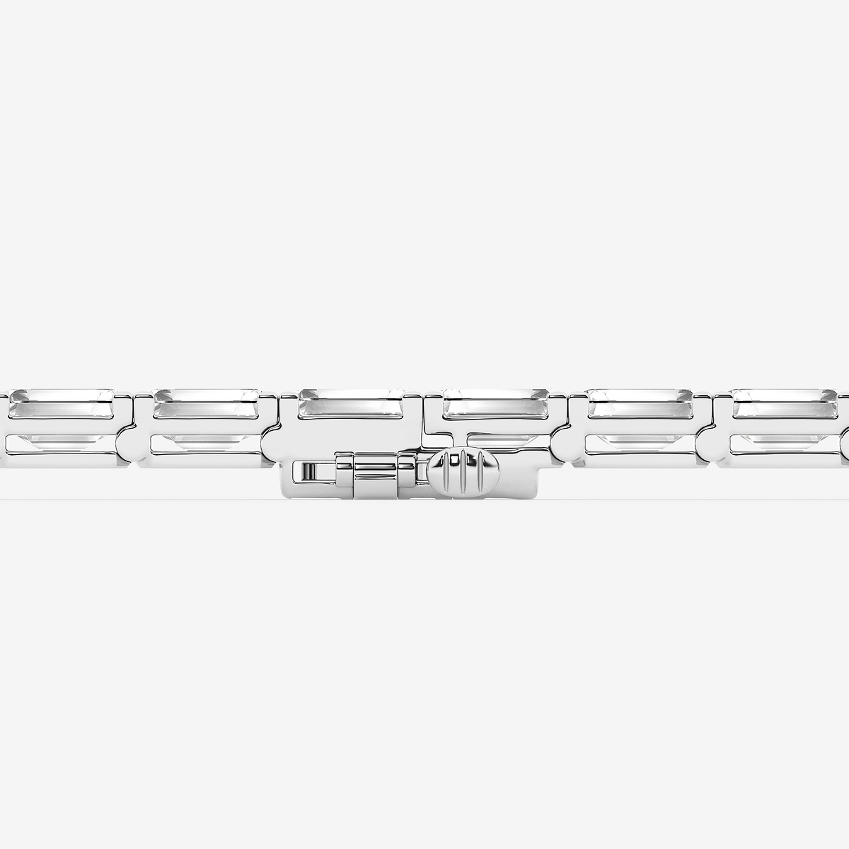 Additional Image 2 for  15 ctw Emerald Lab Grown Diamond East-West Tennis Bracelet - 8 Inches