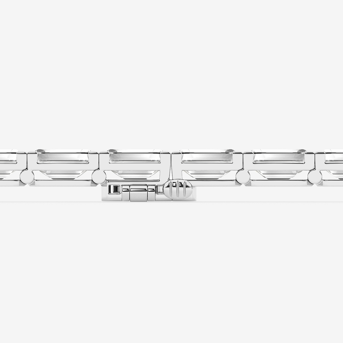 Additional Image 2 for  30 ctw Emerald Lab Grown Diamond East-West Tennis Bracelet - 7.5 Inches