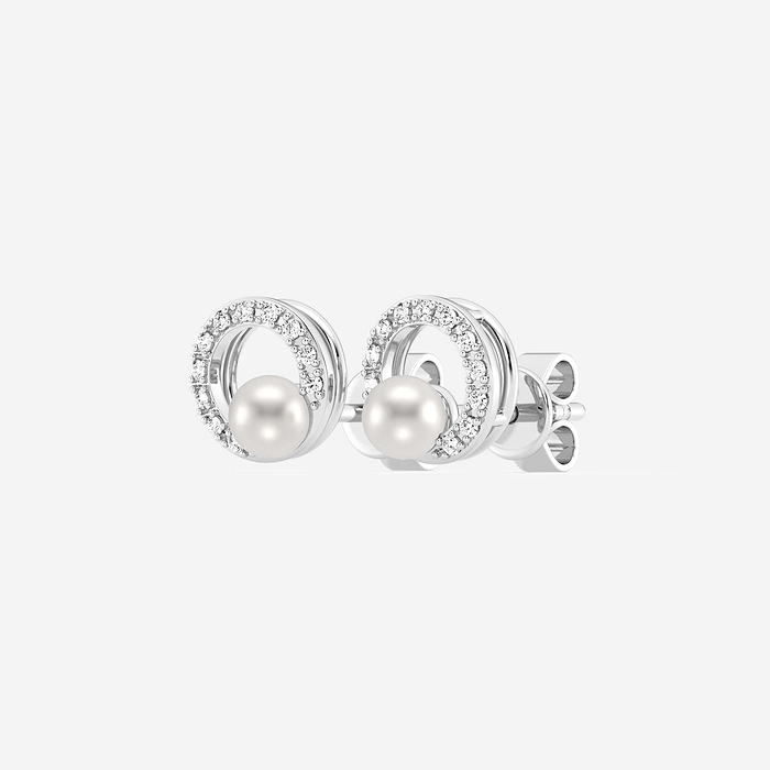 Pearl Circle Drops