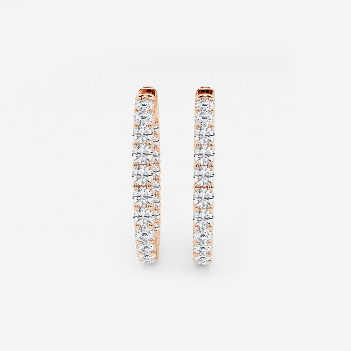 Orecchini Con Diamanti In Argento Diamante - Foto 10