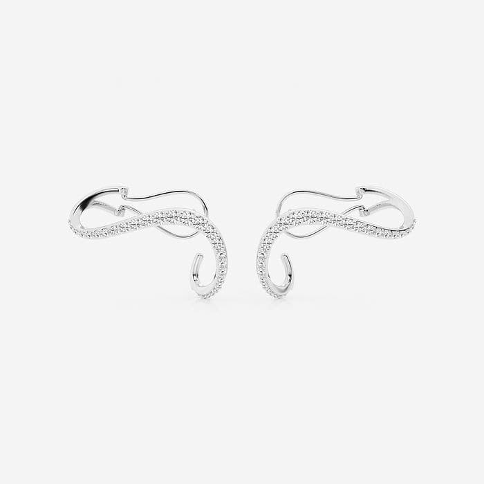 Curve Flow Wraparound Earrings