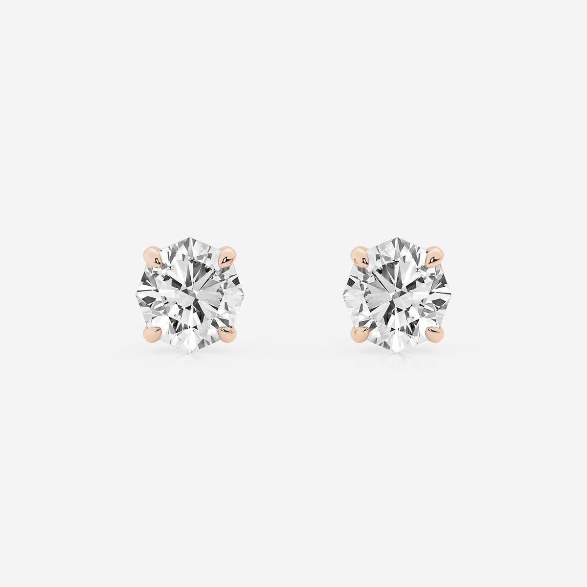 2 ctw Muse Octagon Cut Stud Earrings