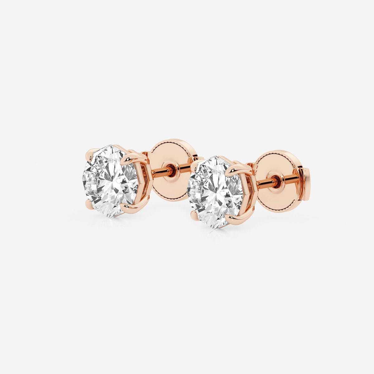 Additional Image 1 for  2 ctw Muse Octagon Cut Stud Earrings