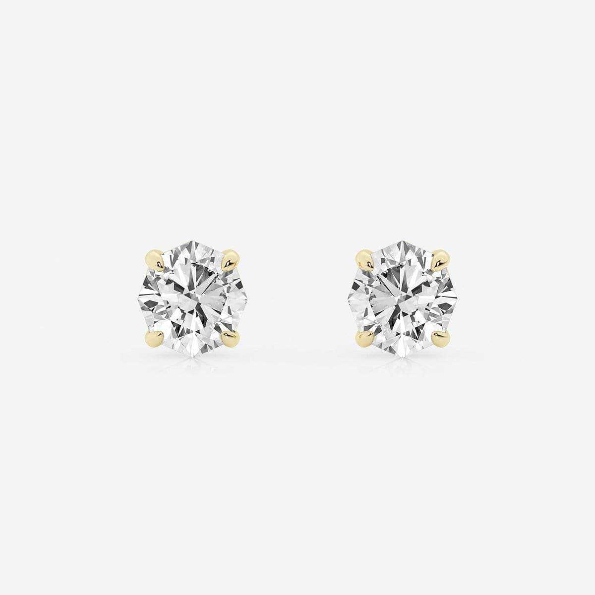 2 ctw Muse Octagon Cut Stud Earrings