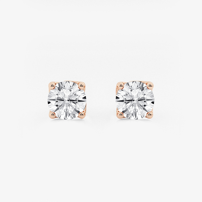 Floral Solitaire Studs