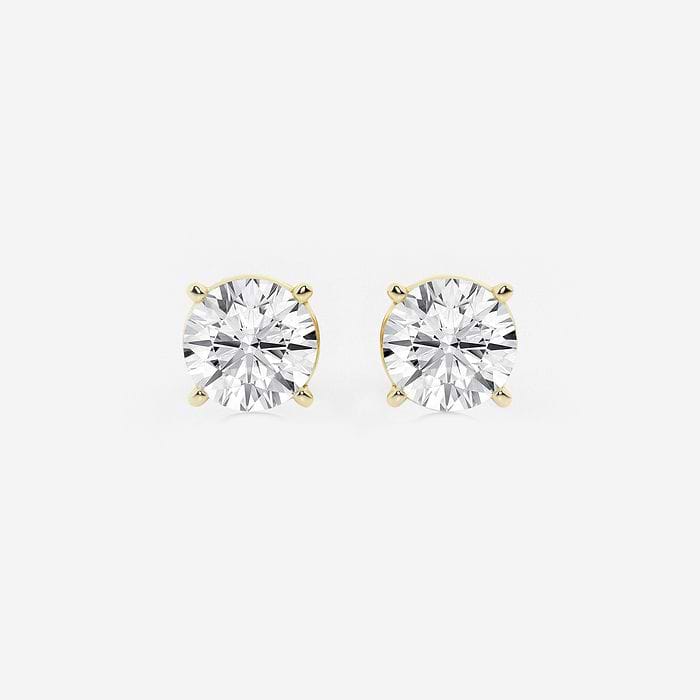 2 ctw Round Lab Grown Diamond Station Fashion Necklace 14K