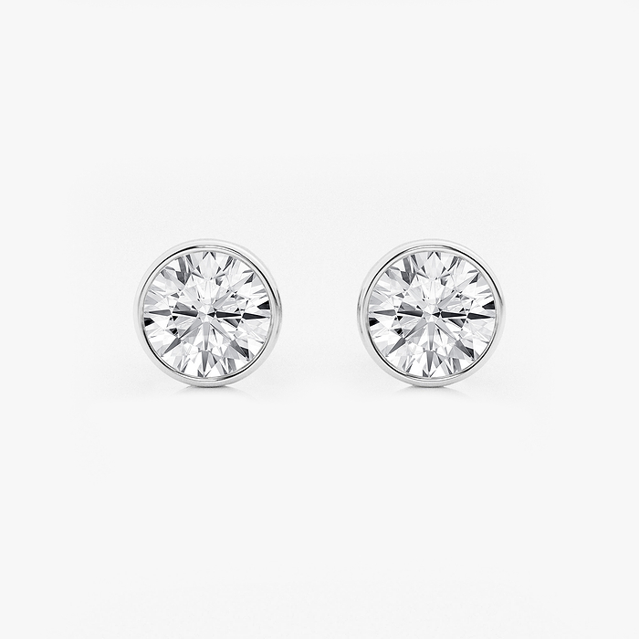 Bezel Set Studs