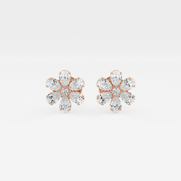 Round & Pear Flowers