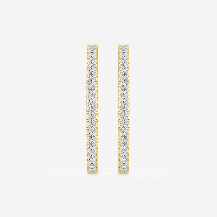 Princess Hoop Earrings