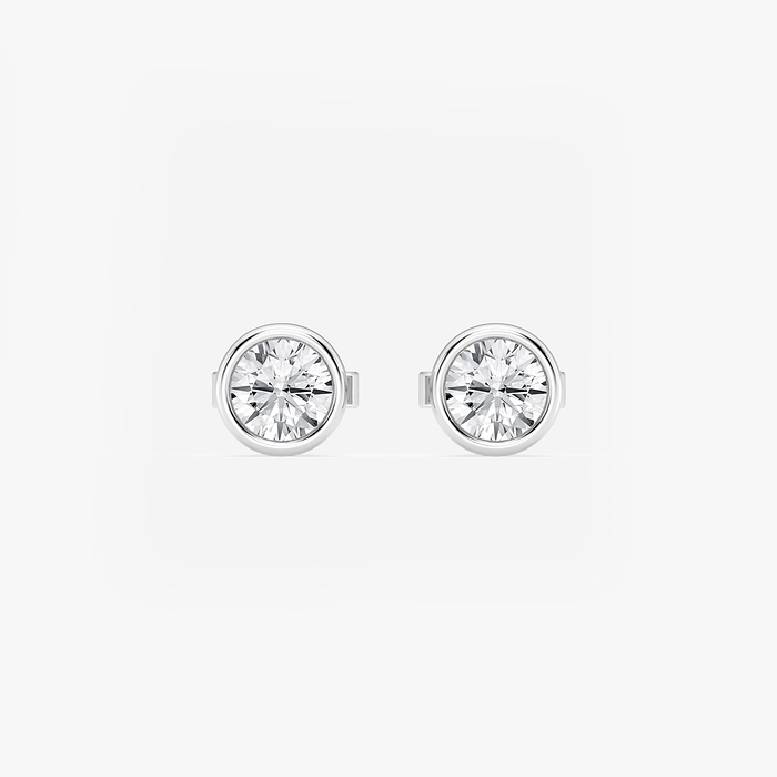 Bezel Set Studs