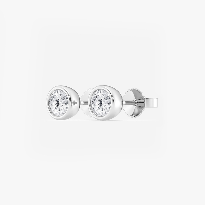 Bezel Set Studs
