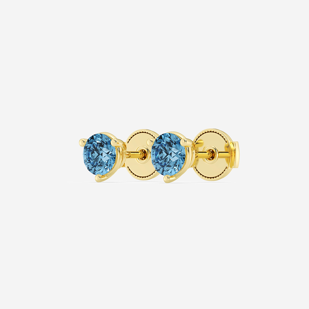 14 Karat Gelbgoldene Solitärring Mit Lab-grown Diamant 1 Ct. | Lucardi-DE