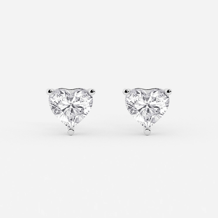 Heart Studs