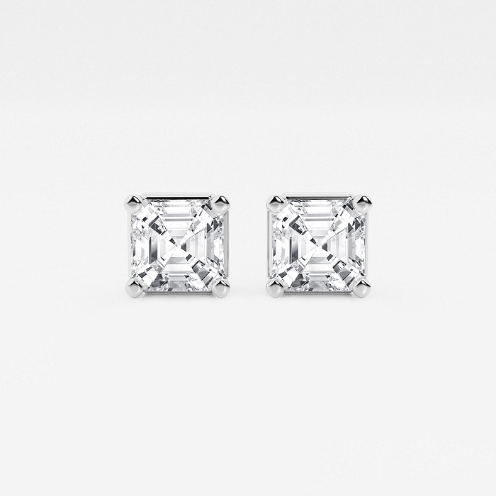 Asscher Studs