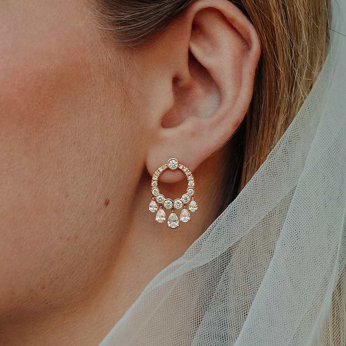 Pear Dangle Earrings