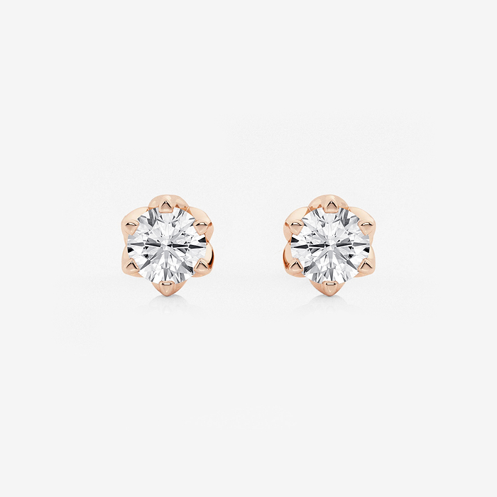 6 Prong Petal Studs