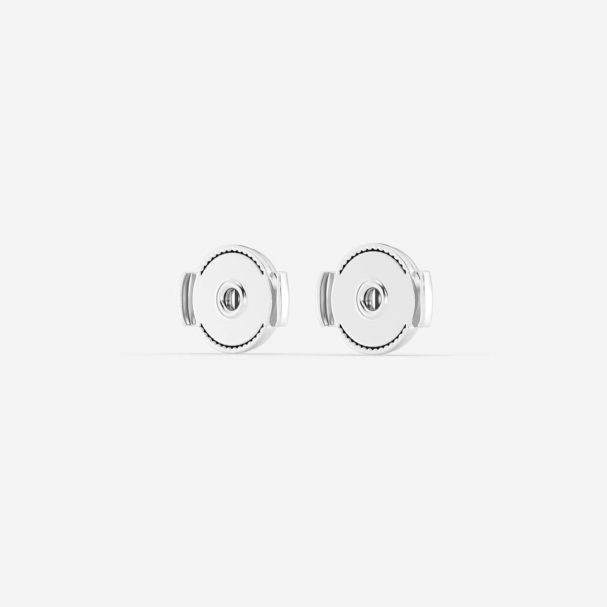 Medium Replacement Guardian Earring Backs Platinum