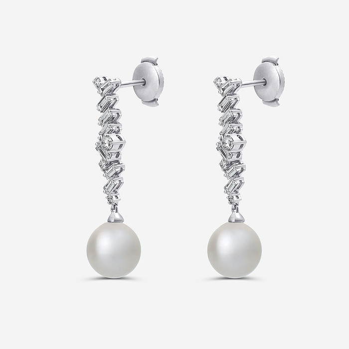 Akoya Pearl Dangle Earrings