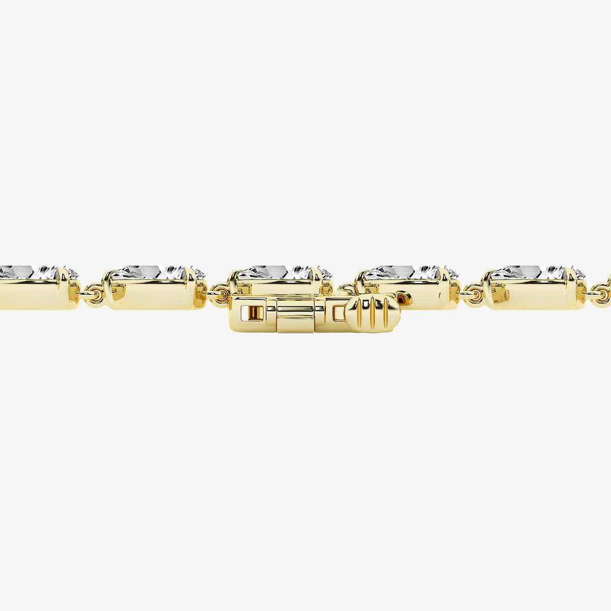 Additional Image 2 for  8 ctw Pear Diamond Tennis Bracelet - 7 Inches
