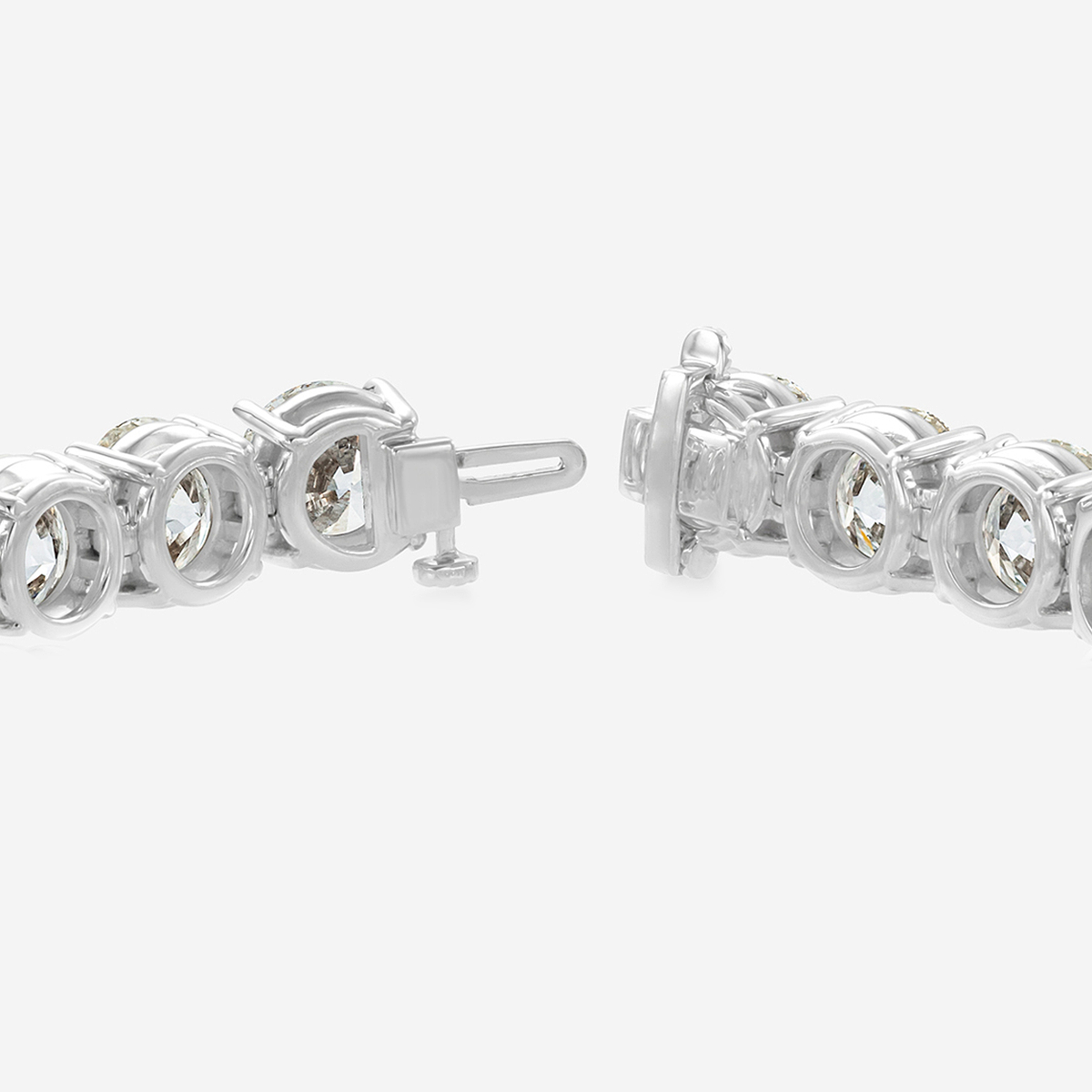 Alexandria Bracelet 14K White Gold, IJ, SI1+