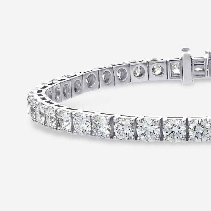 Four Prong Round Tennis Bracelet