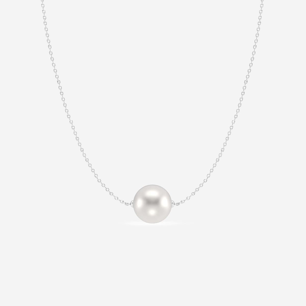 9.5 - 10.0 mm Cultured Freshwater Pearl Necklace