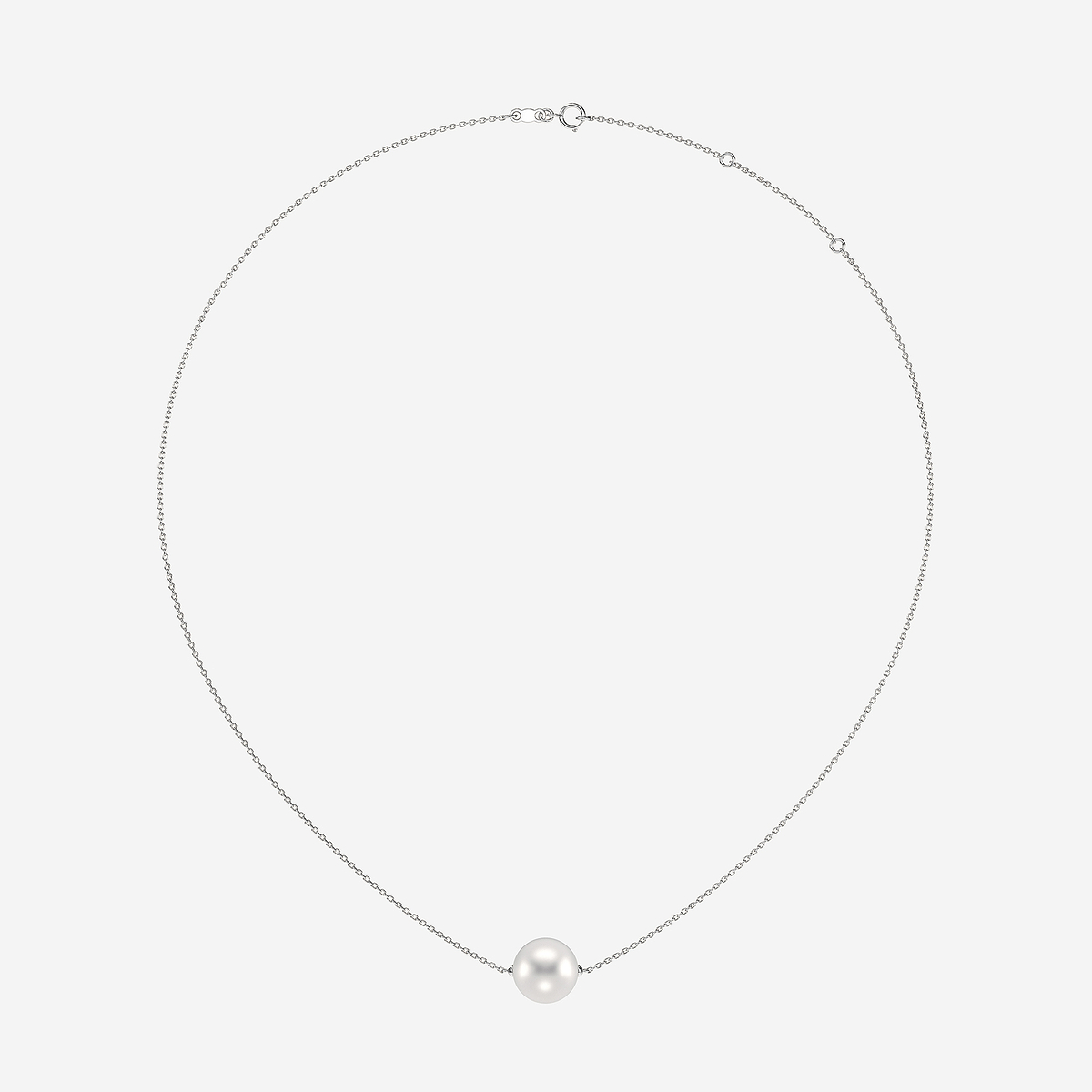 Additional Image 3 for  9.5 - 10.0 mm Cultured Freshwater Pearl Necklace