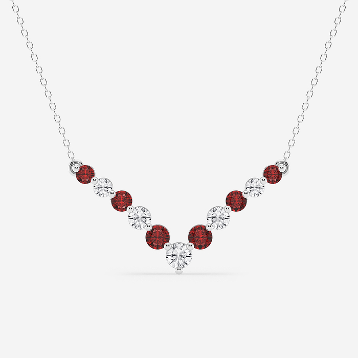 Ruby Chevron