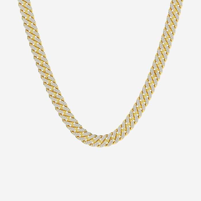 Cuban Link Round Fashion Necklace